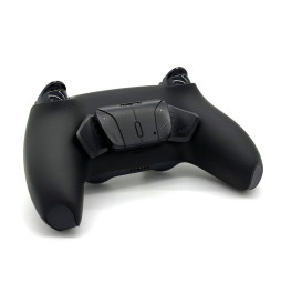 Red Zombie Click Triggers + V4 Modded + 4 Paddles Silent Modz Controller for PS5