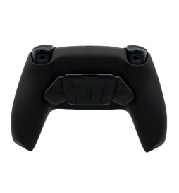 Soft Red Click Triggers + V4 Modded + 4 Paddles Silent Modz Controller for PS5