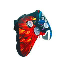 MODS + LEDs Fire and Ice Rapid Fire Modded Controller for Xbox Series X S