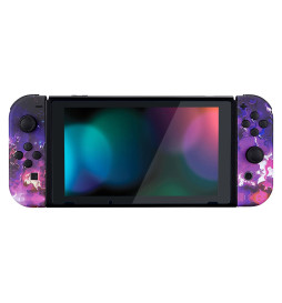 Soft Touch Surreal Lava Front + Back Shells for Nintendo Switch Joycon & OLED