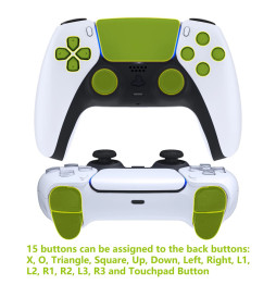 2 Back Buttons Programmable Remap Paddle Kit for PlayStation 5 Controller BDM30
