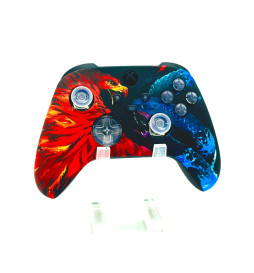 MODS + LEDs Fire and Ice Rapid Fire Modded Controller for Xbox Series X S