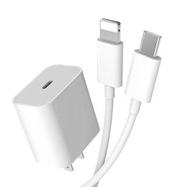 Fast Charger Cord USB-C Power Adapter PD 20W For iPhone 14 13 12 11 Pro Max iPad