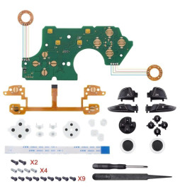 Multi Color LED RGB Light Up Kit For Nintendo Switch Pro Controller Easy Install