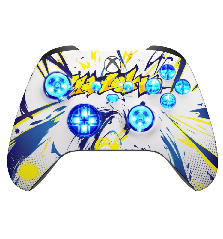 Street Graffiti Silent Modz LED Controller Trigger Stop Grips for Xbox Series XS