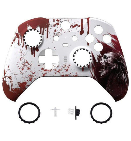 Blood Zombie Shell Faceplate Case Custom for Xbox Elite Series 2 Controller