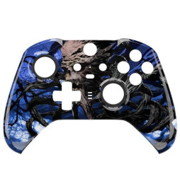 Skull Glow Front Shell Faceplate Case Custom for Xbox Elite Series 2 Controller