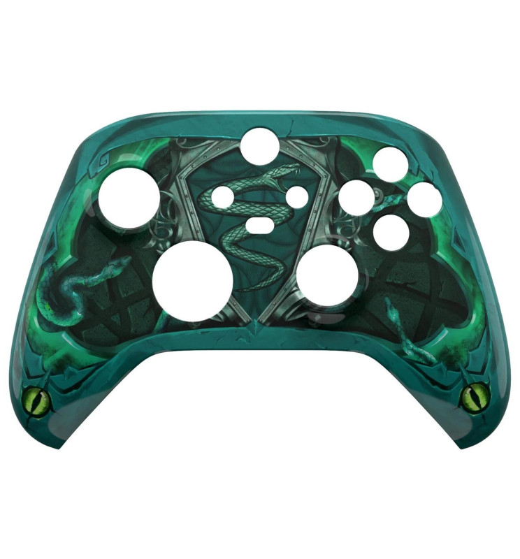 Eye of Serpent Soft Touch Faceplate Shell Case For Xbox Series X/S Controller