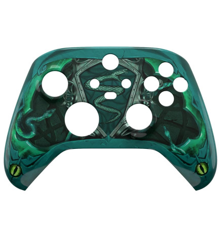 Eye of Serpent Soft Touch Faceplate Shell Case For Xbox Series X/S Controller