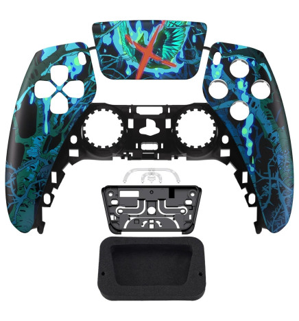 Lost Darkness Front Shell Faceplate Case for PS5 PlayStation 5 Controller