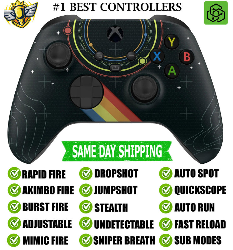 Star Explore Silent Modz Rapid Fire Modded Controller for Xbox Series X/S One PC