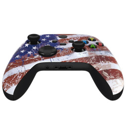 Silver Chrome Custom Xbox Controller | Silent Mines