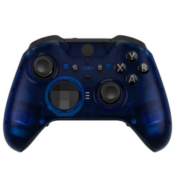 Clear Blue Front Shell compatible with Xbox Elite Series 2 Controller