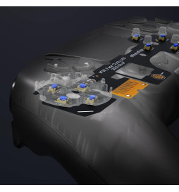 Face Clicky Buttons Hair Tap Mouse Click DIY Kit For PS5 Controller BDM-030