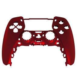 SoftTouch Red Vamp Faceplate Shell Modded Case For PlayStation 5 Controller PS5
