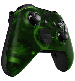 Clear Green Front Shell Faceplate Case Custom for Xbox Elite Series 2 Controller