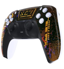 Cyber Plague Faceplate Shell Modded Case For PlayStation 5 Controller PS5 Hot