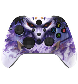 Nine Tailed Fox Soft Touch Faceplate Shell Case For Xbox Series X/S Controller