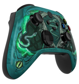 Eye of Serpent Soft Touch Faceplate Shell Case For Xbox Series X/S Controller