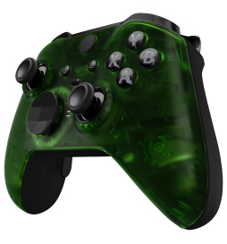Clear Green Front Shell Faceplate Case Custom for Xbox Elite Series 2 Controller