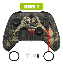 Eye of Providence Shell Faceplate Case Custom for Xbox Elite Series 2 Controller