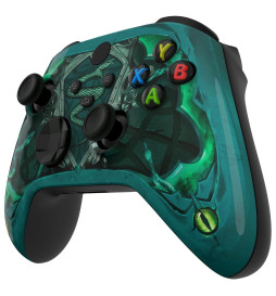 Eye of Serpent Soft Touch Faceplate Shell Case For Xbox Series X/S Controller