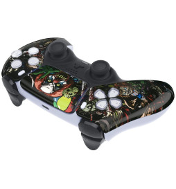 Scary Party Glossy Front Shell Faceplate Case for PS5 PlayStation 5 Controller