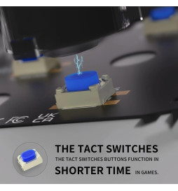 Triggers and Buttons Strong Tap Mouse Click DIY Kit For PS5 Controller BDM-030