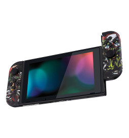 Soft Touch Scary Party Front + Back Shells for Nintendo Switch Joycon & OLED