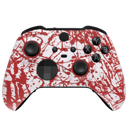 Soft Touch Blood Front Shell compatible with Xbox Elite Series 2 Controller