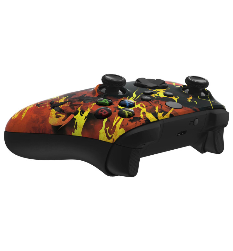 Blood Moon Raven Soft Touch Faceplate Shell Case For Xbox Series X/S ...
