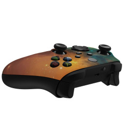 Gold Nebula Soft Touch Faceplate Shell Case For Xbox Series X/S Controller