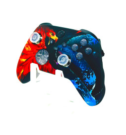 MODS + LEDs Fire and Ice Rapid Fire Modded Controller for Xbox Series X S