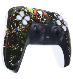 Scary Party Glossy Front Shell Faceplate Case for PS5 PlayStation 5 Controller