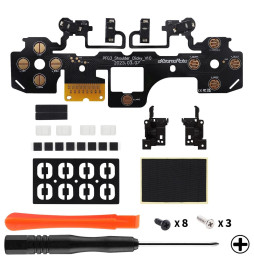 Hair Triggers Strong Version Tap Mouse Click DIY Kit For PS5 Controller BDM-030