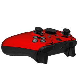 Glossy Chrome Red Front Shell compatible with Xbox Elite Series 2 Controller