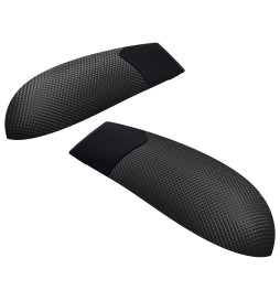 Black Diamond Texture Rubberized Side Rails Grips for Xbox Series X/S Controller