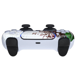 Glossy Clown HAHAHA Faceplate Front Shell Case compatible with PS5 Controller
