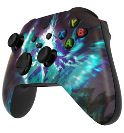 Crystal Fantasy Soft Touch Faceplate Shell Case For Xbox Series X/S Controller
