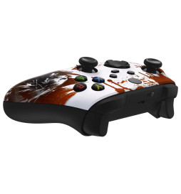 Blood Zombie Soft Touch Faceplate Shell Case For Xbox Series X/S Controller