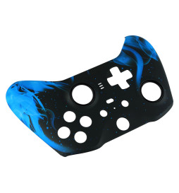 Soft Touch Blue Flame Front Shell compatible with Xbox Elite Series 2 Controller