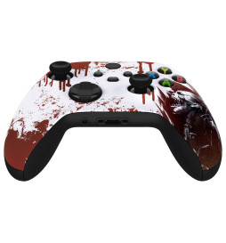 Blood Zombie Soft Touch Faceplate Shell Case For Xbox Series X/S Controller