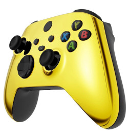 Custom Original Wireless Controller Gold Chrome compatible with Xbox Series X S