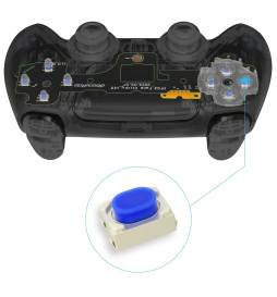 Face Clicky Buttons Hair Tap Mouse Click DIY Kit For PS5 Controller BDM-030