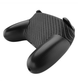 Soft Touch Carbon Fiber Front + Back Shells for Nintendo Switch Pro Controller