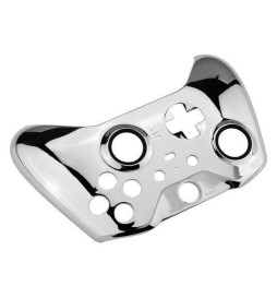 Chrome Silver Shell Faceplate Case Custom for Xbox Elite Series 2 Controller