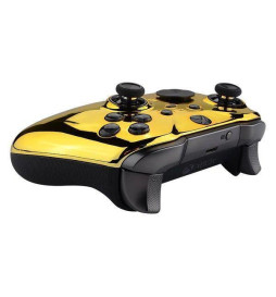 Chrome Gold Front Shell Faceplate Case Custom for Xbox Elite Series 2 Controller