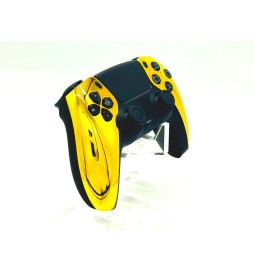 Gold Chrome Click Triggers + V4 MOD + 4 Paddles Silent Modz Controller for PS5