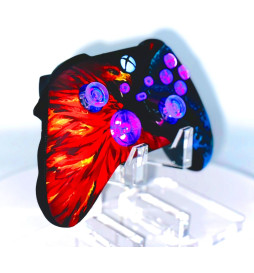 MODS + LEDs Fire and Ice Rapid Fire Modded Controller for Xbox Series X S