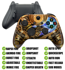 SteamPunk Modded Reflex Buttons Rapid Fire Modded Controller for Xbox Series X S
